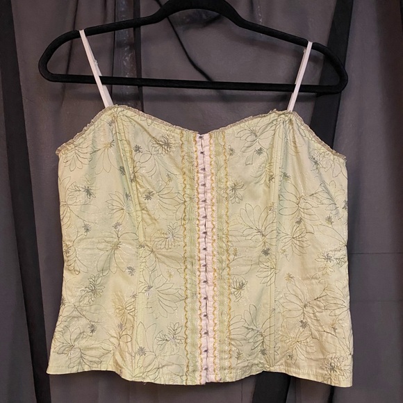 Heart Soul Embroidered Corset Top - Picture 2 of 4